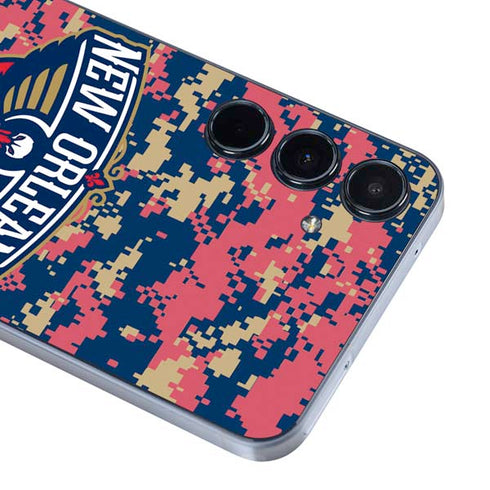 NBA New Orleans Pelicans Digi Camo Galaxy A55 5G Skin